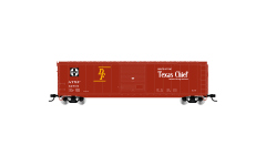 Rivarossi HR6662A - H0 - Gedeckter Güterwagen Texas Chief, ATSF - Wagen 1